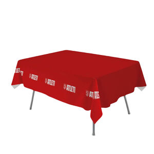 Tablecloth red crests and Atleti 270x132 cm